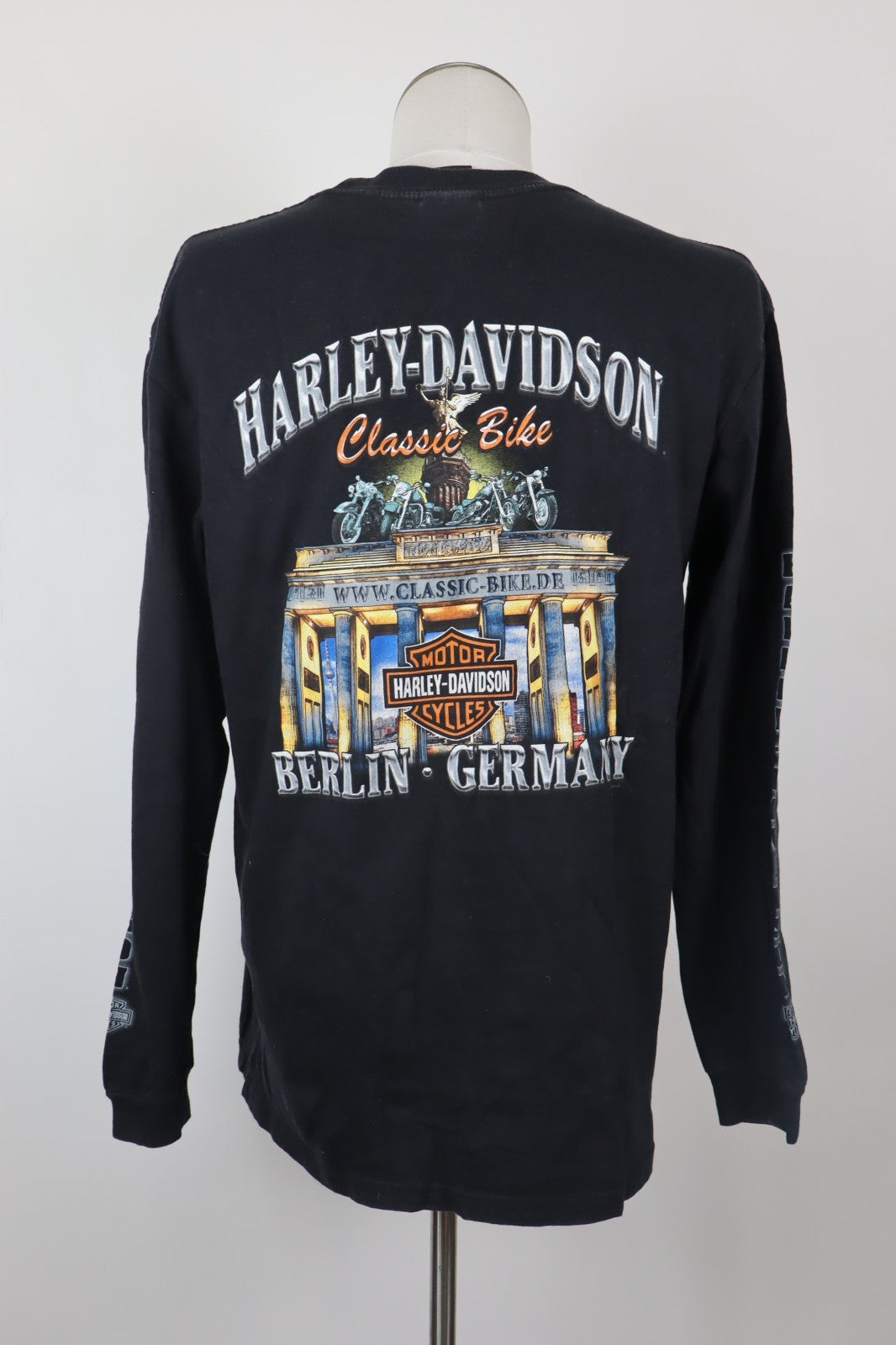 HARLEY DAVIDSON MAGLIA UOMO COTONE TG L MAN COTTON T-SHIRT VINTAGE CASUAL
