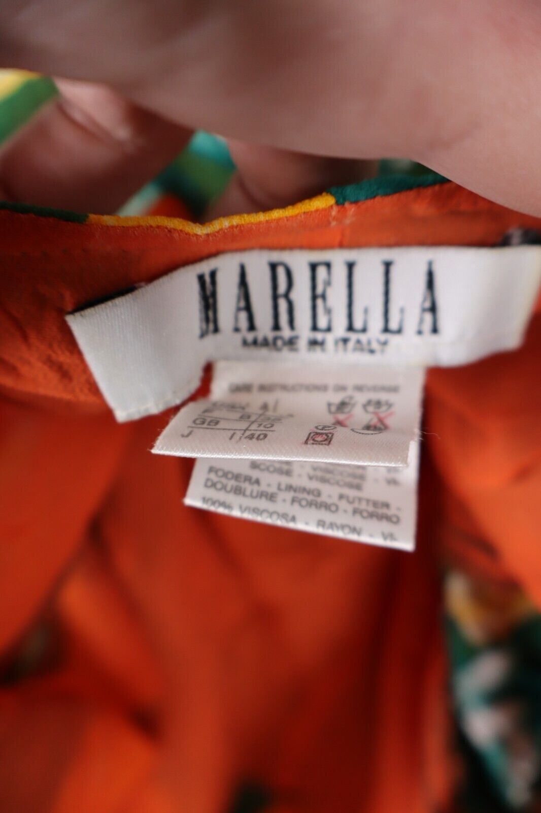 MARELLA VESTITO A CAMICIA DONNA TG. 40 WOMAN CASUAL VINTAGE DRESS