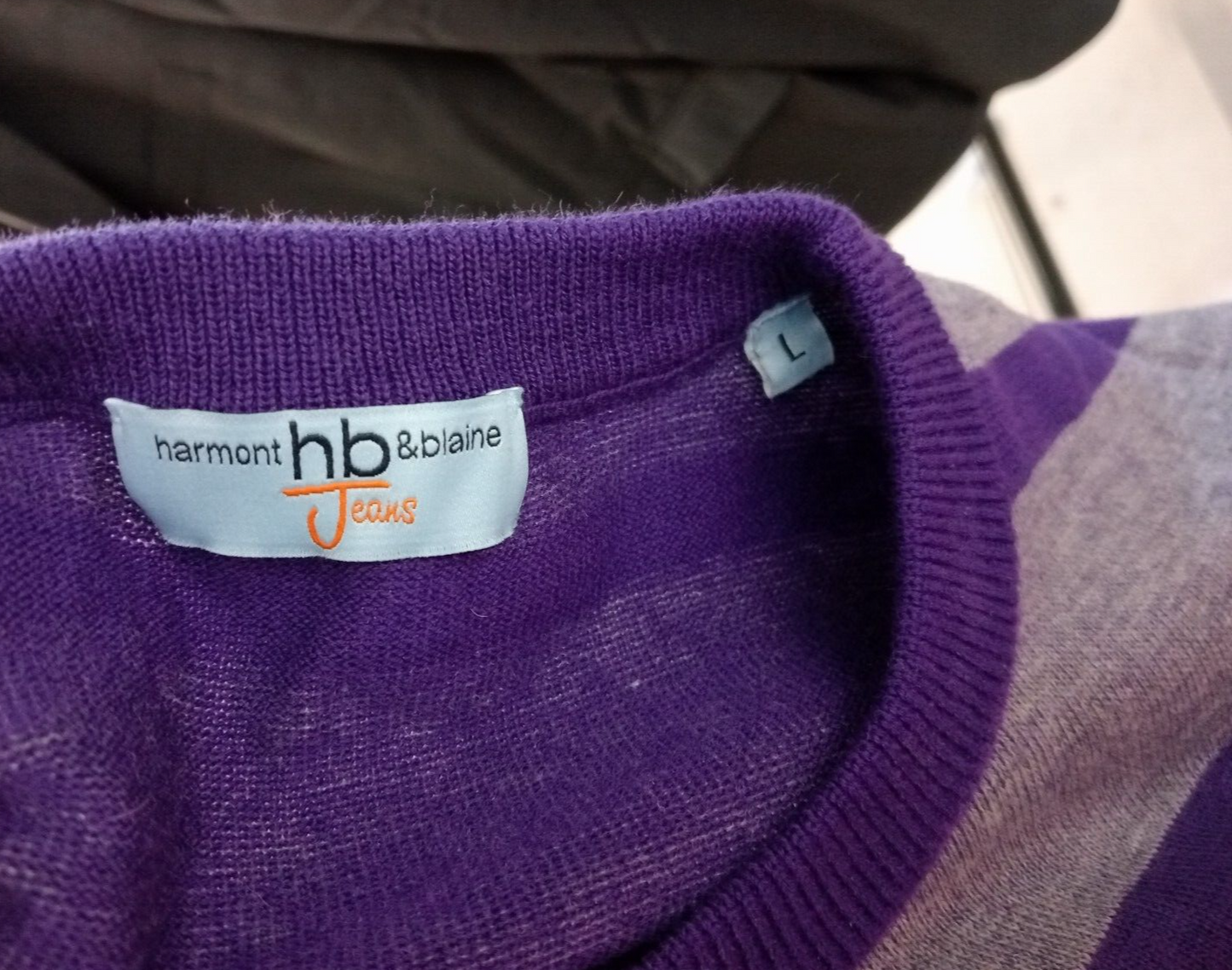 HARMONT & BLAINE MAGLIONE LANA UOMO TG L MAN SWEATER CASUAL VINTAGE