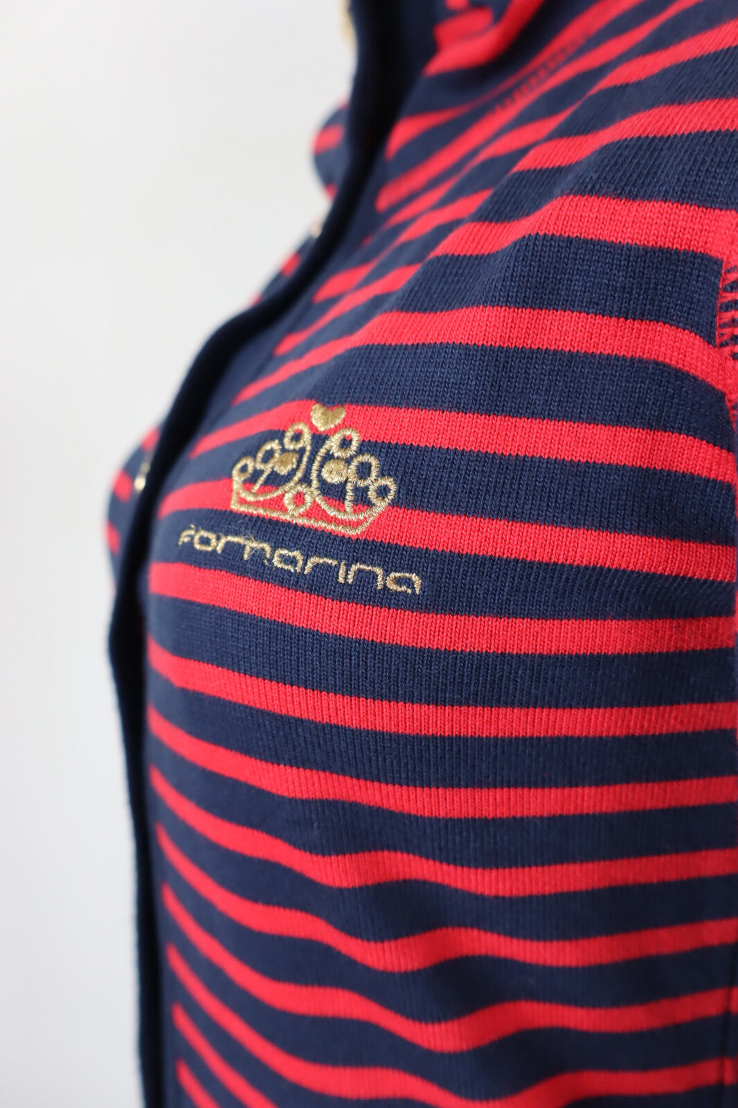 FORNARINA FELPA DONNA Tg S WOMAN CASUAL VINTAGE SPORT SWEATSHIRT COTONE