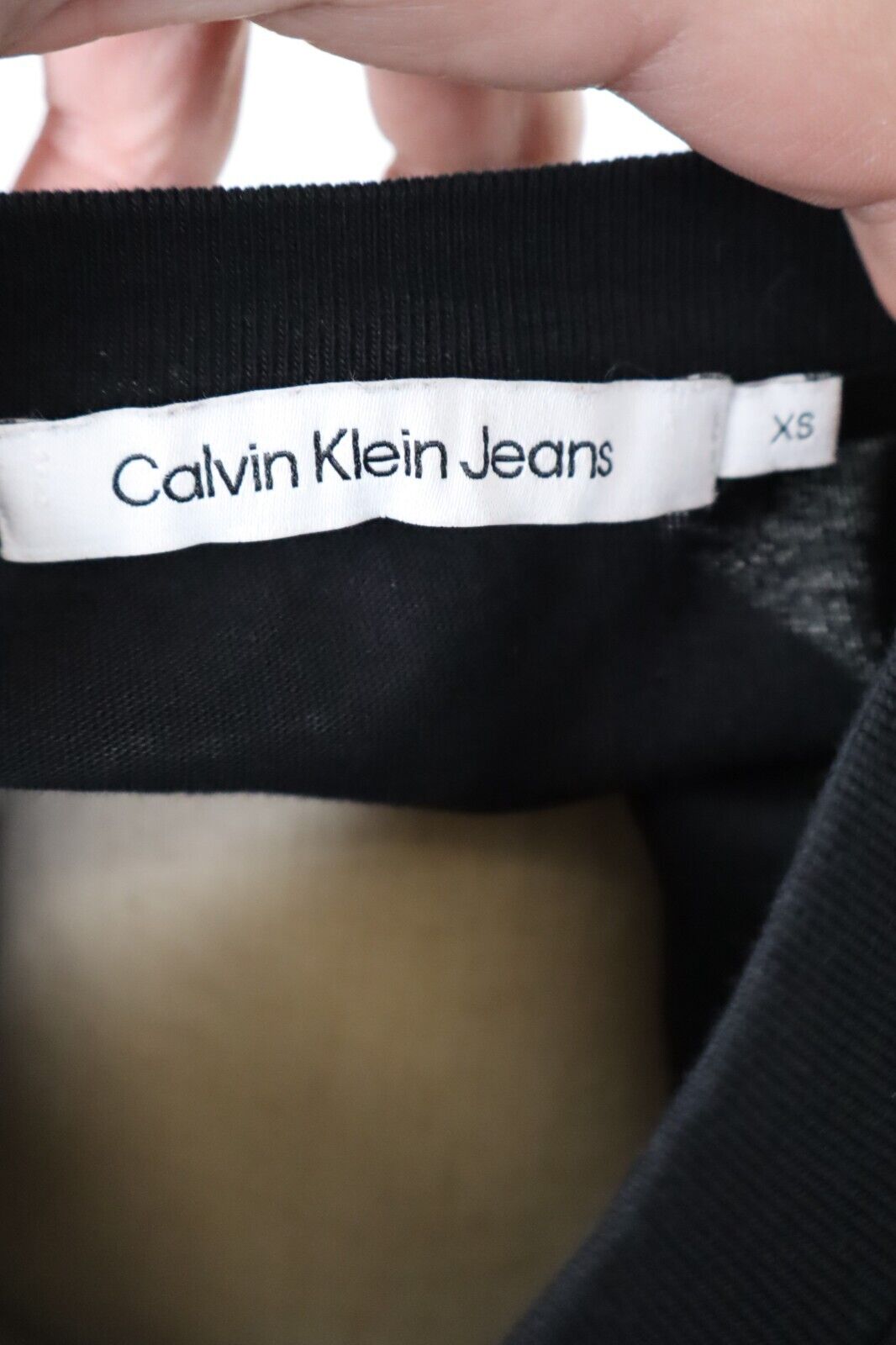 CALVIN KLEIN JEANS CK MAGLIA DONNA TG. XS WOMAN CASUAL VINTAGE T-SHIRT COTONE