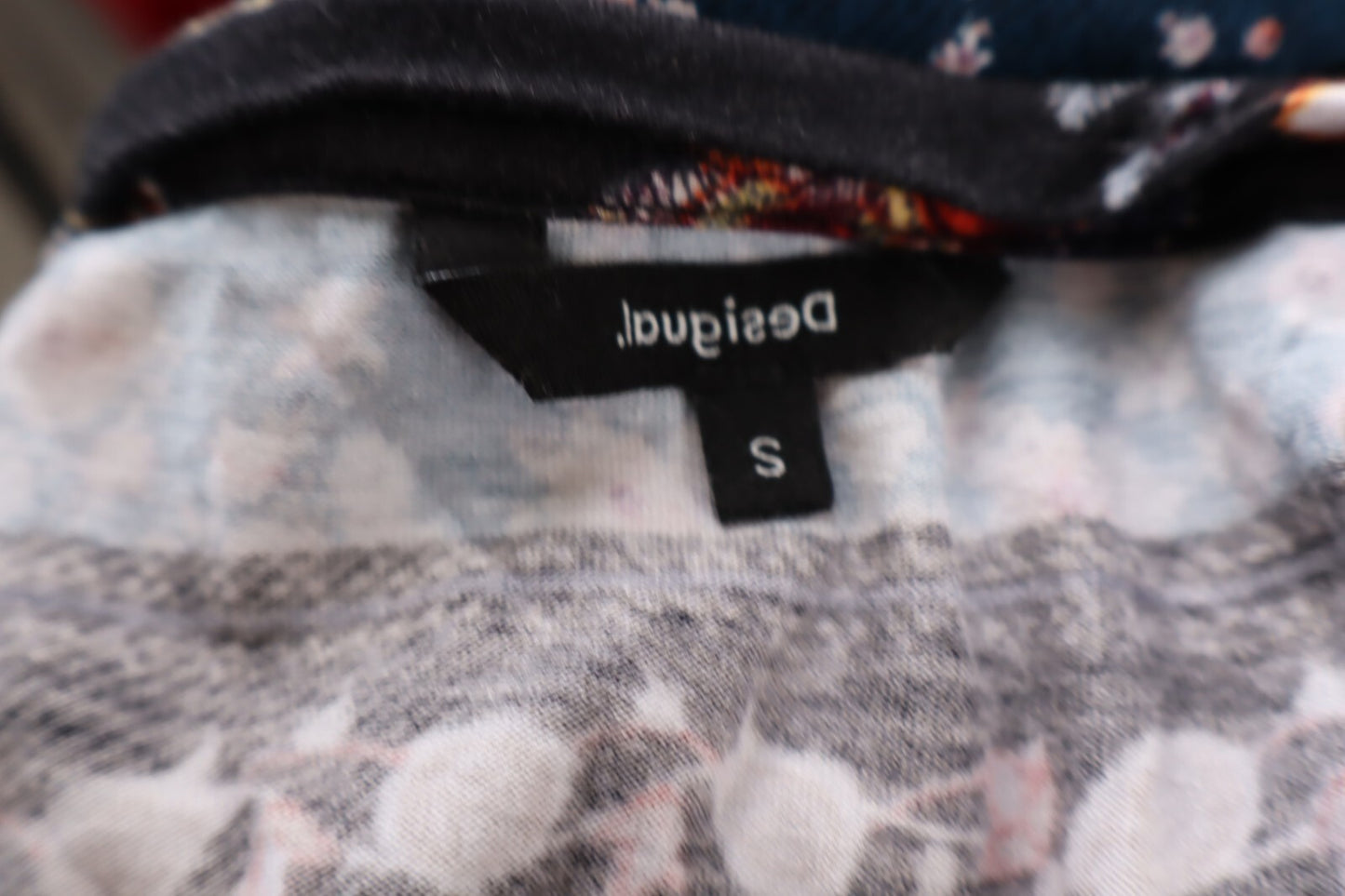 DESIGUAL MAGLIA DONNA TG. S WOMAN CASUAL VINTAGE T-SHIRT