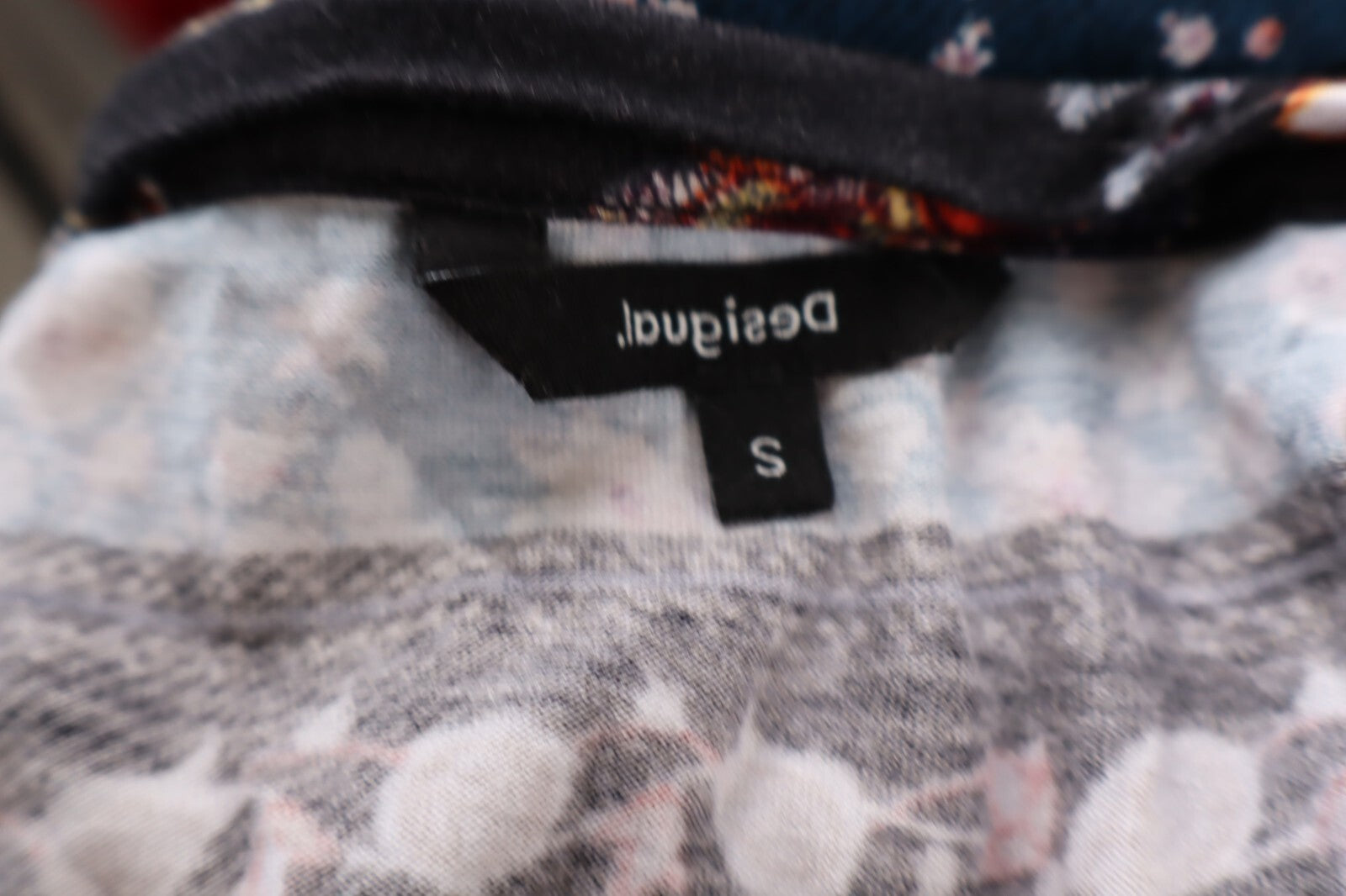 DESIGUAL MAGLIA DONNA TG. S WOMAN CASUAL VINTAGE T-SHIRT