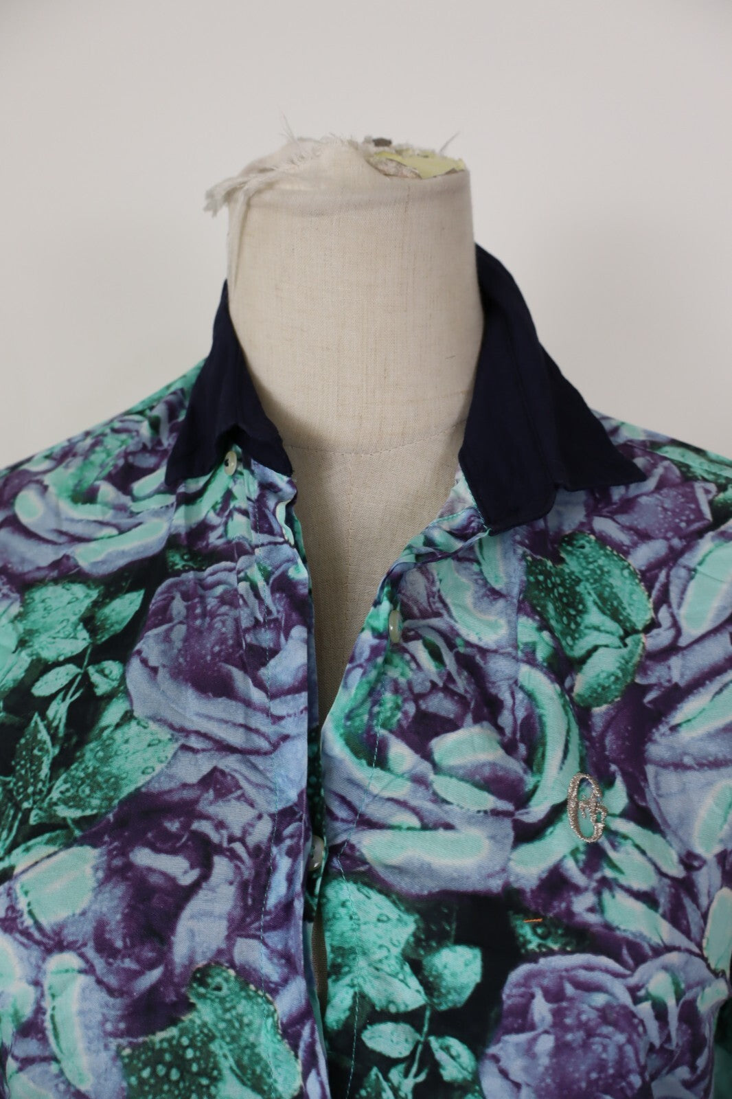 CONTE OF FLORENCE VESTITO DONNA TG S WOMAN CASUAL VINTAGE DRESS ABITO COTONE