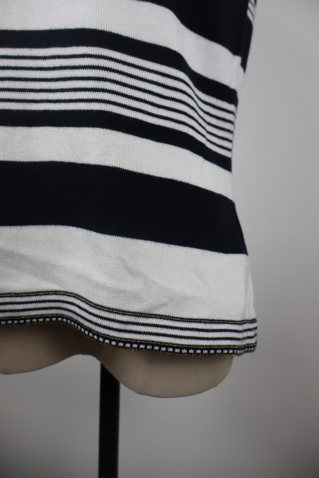 LUISA SPAGNOLI CANOTTA MAGLIA DONNA TG. M WOMAN T-SHIRT CASUAL VINTAGE COTONE