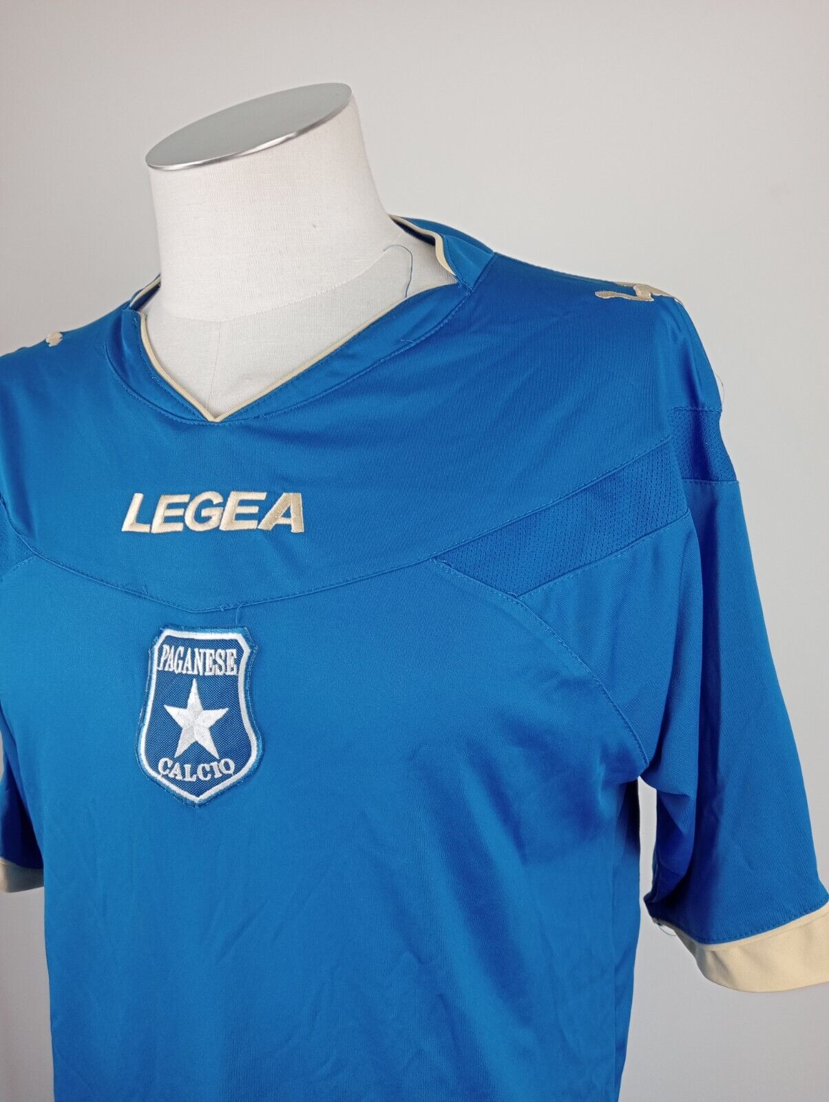 LEGEA PAGANESE N 9 MAGLIA CALCIO UOMO Tg L SOCCER TRIKOT MAN JERSEY SPORT