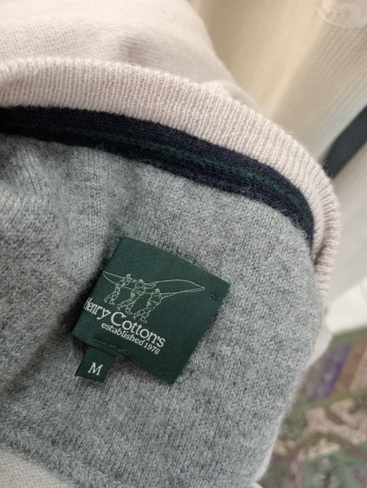 HENRY COTTON'S MAGLIONE LANA WOOL UOMO M MAN SWEATER CASUAL VINTAGE