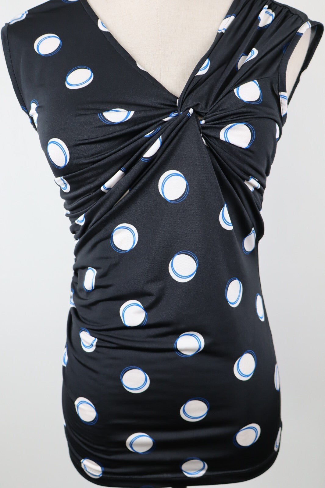 EMME MARELLA MAGLIA DONNA TG. S WOMAN CASUAL VINTAGE TOP T-SHIRT POIS