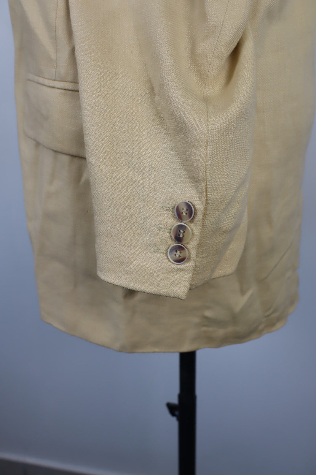 MAX MARA GIACCA BLAZER DONNA Tg 42 WOMAN VINTAGE JACKET LINO LINEN