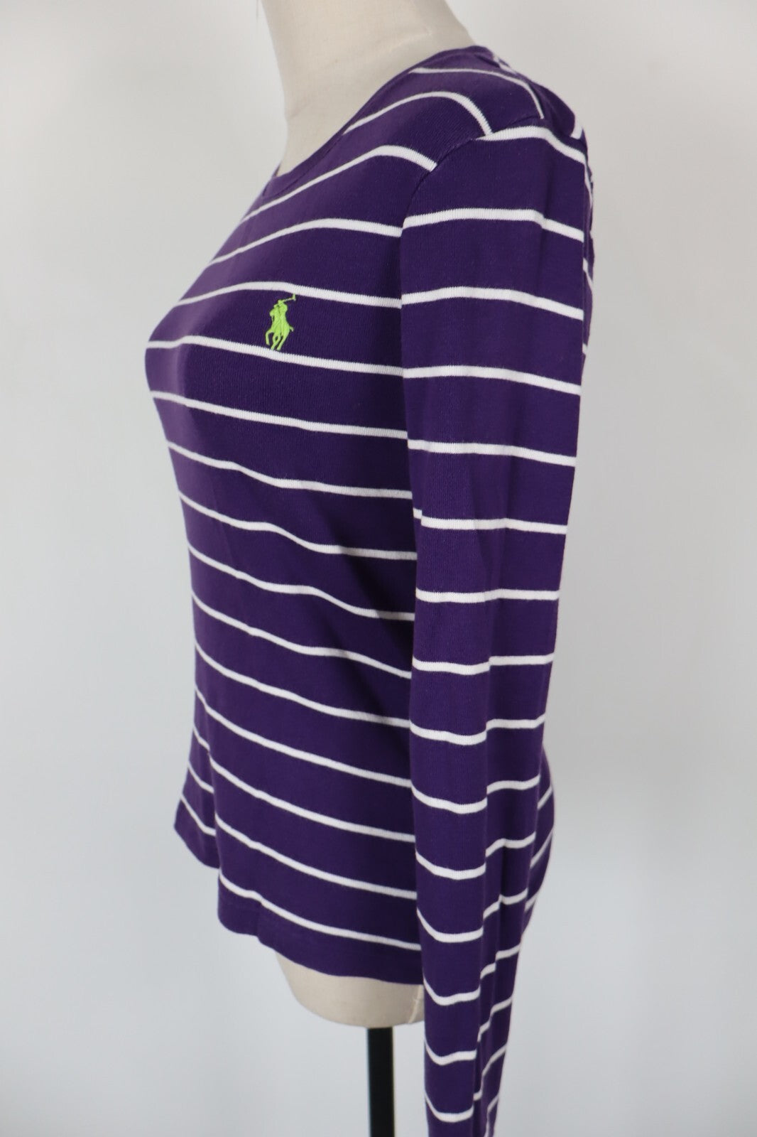 RALPH LAUREN DONNA MAGLIA COTONE TG. M WOMAN COTTON SHIRT CASUAL VINTAGE