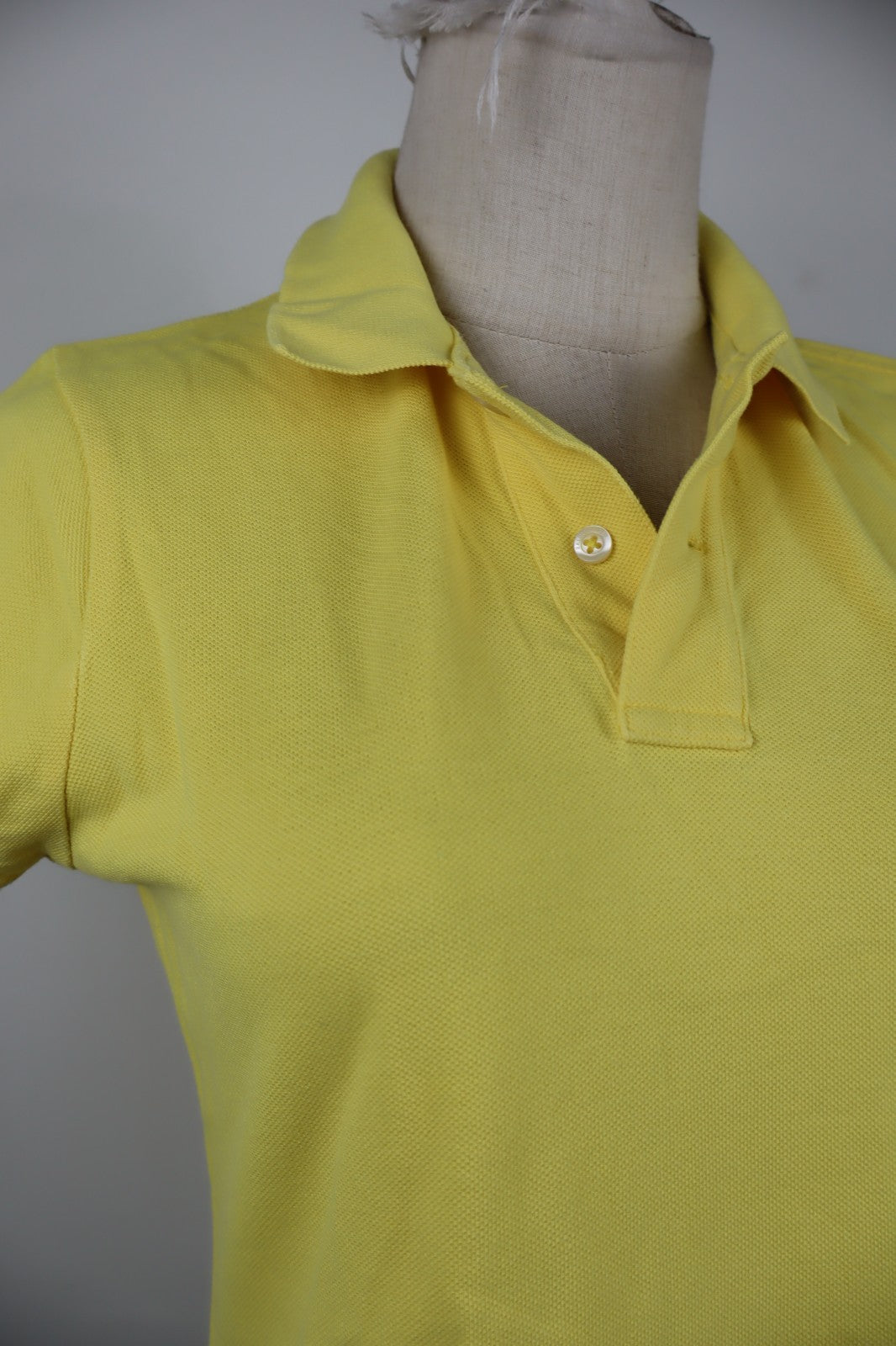RALPH LAUREN SKINNY POLO DONNA COTONE TG. S WOMAN SHIRT CASUAL VINTAGE COTTON