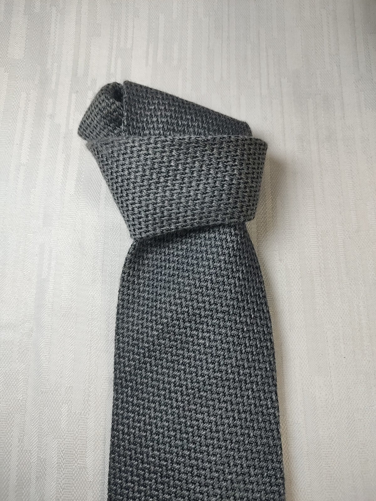 VITALINO PANCALDI LANA SILK TIE SETA CRAVATTA NECKTIE MADE IN ITALY CLASSIC