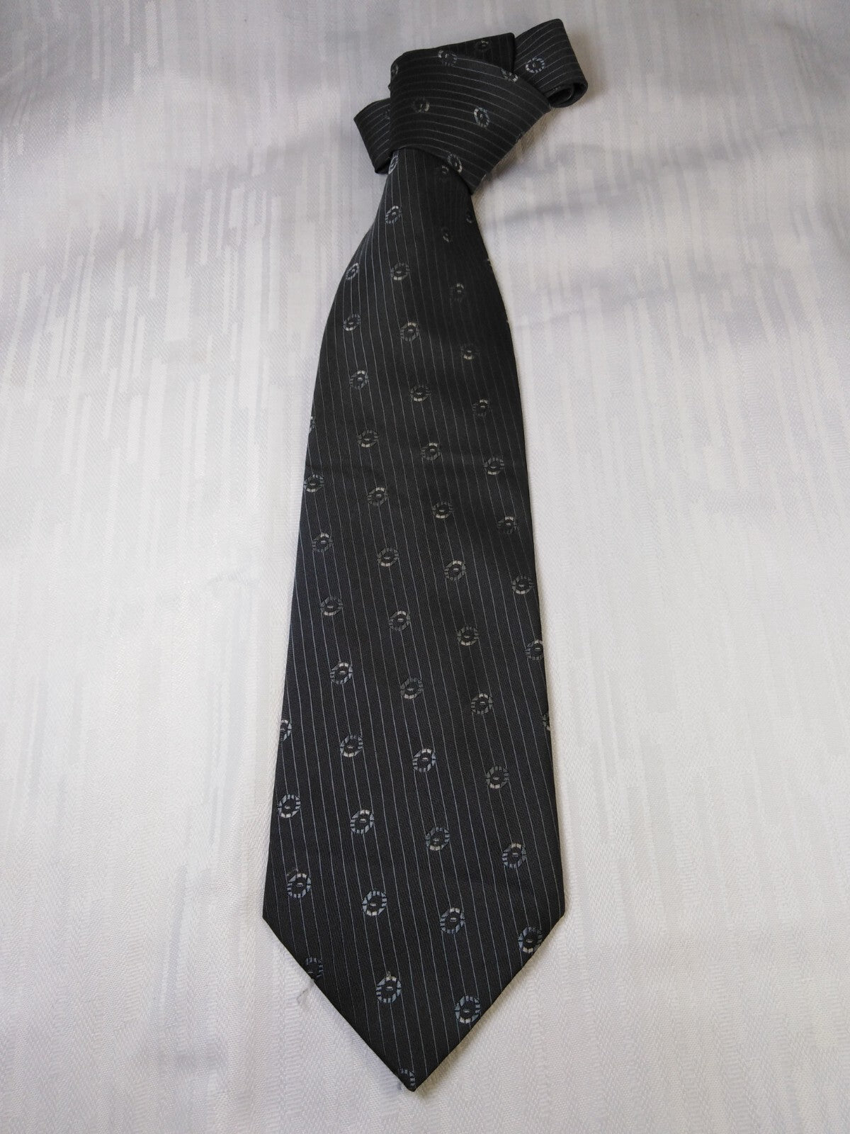 GIANFRANCO FERRE' 100% SILK TIE SETA CRAVATTA NECKTIE MADE IN ITALY
