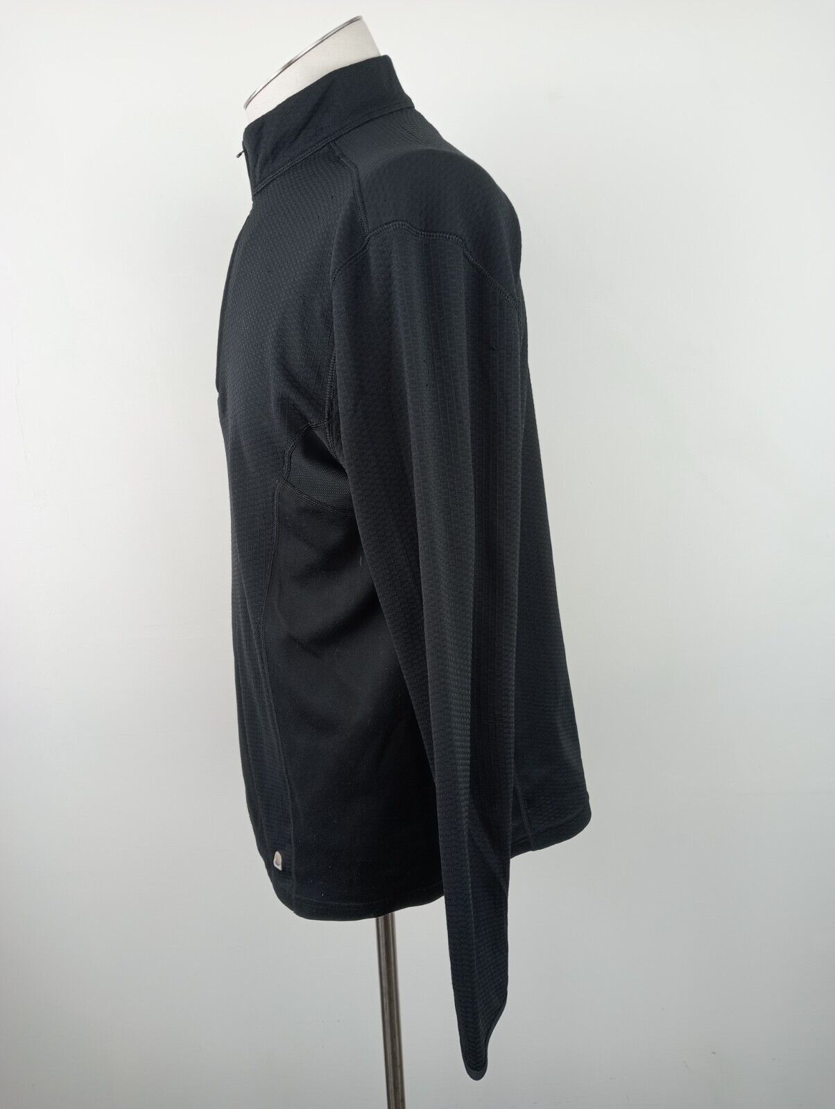 COLUMBIA TITANIUM  T-SHIRT MAGLIA CON ZIP UOMO MAN Tg M CASUAL VINTAGE