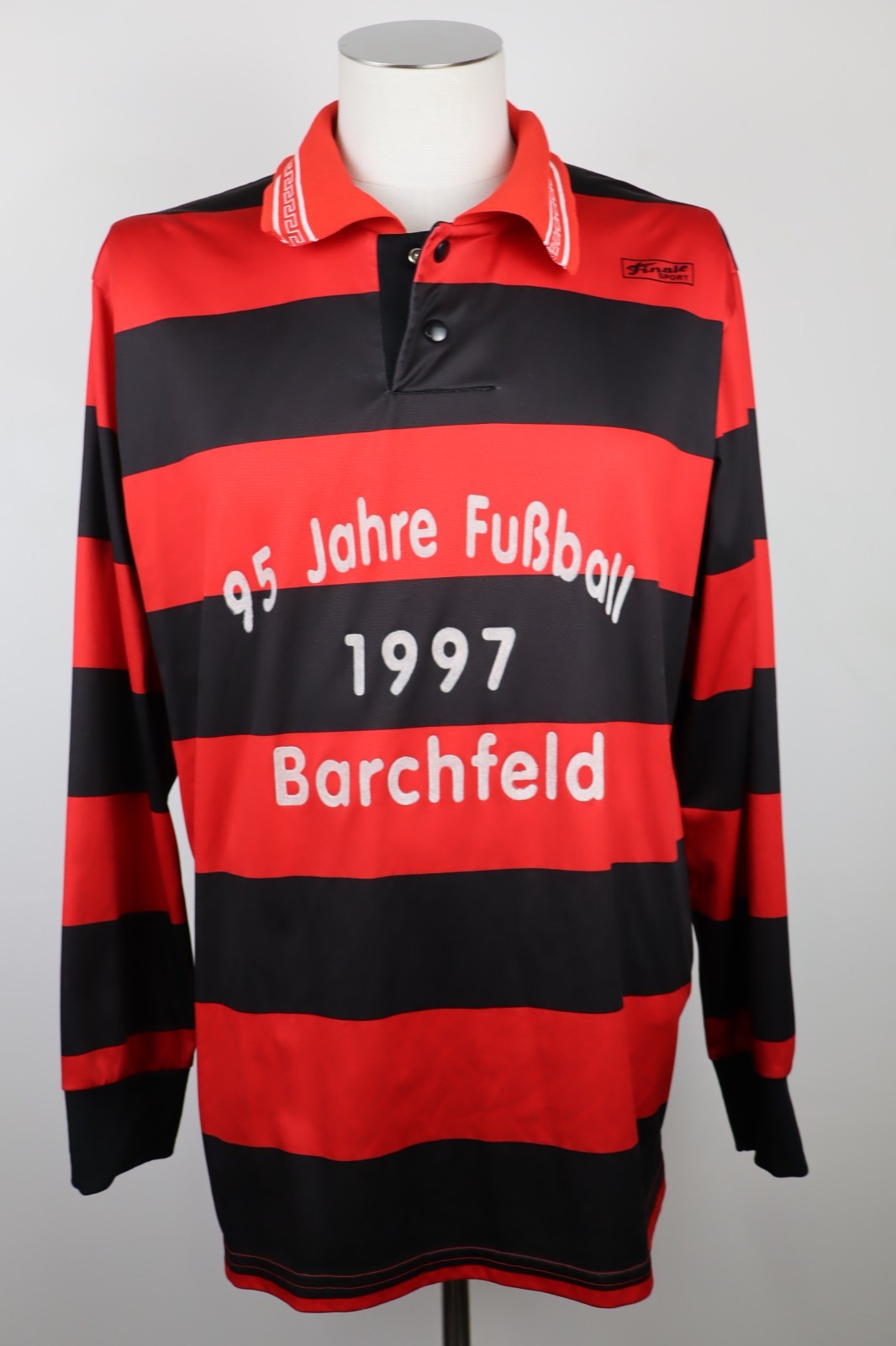FINALE SPORT BARCHFELD FC 02 N 2 MAGLIA CALCIO UOMO Tg XL SOCCER JERSEY VINTAGE