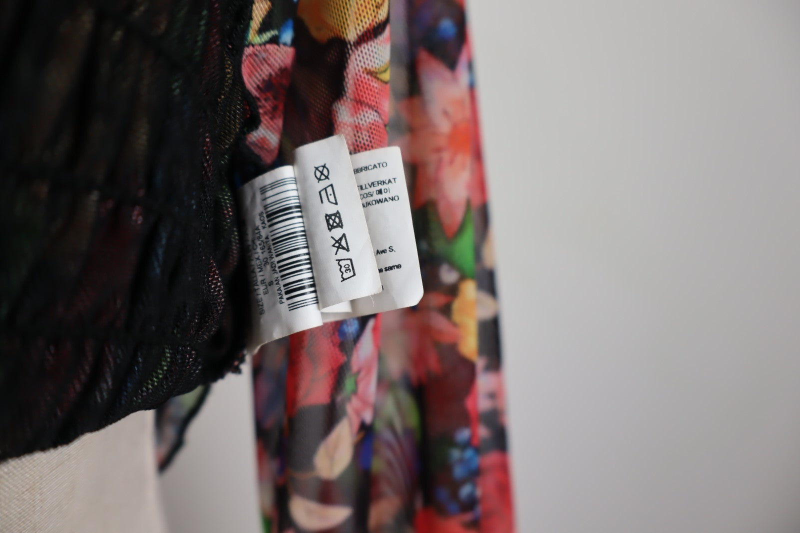 DESIGUAL MAGLIA MANICA LUNGA DONNA TG. S WOMAN VINTAGE T-SHIRT CASUAL VELATO