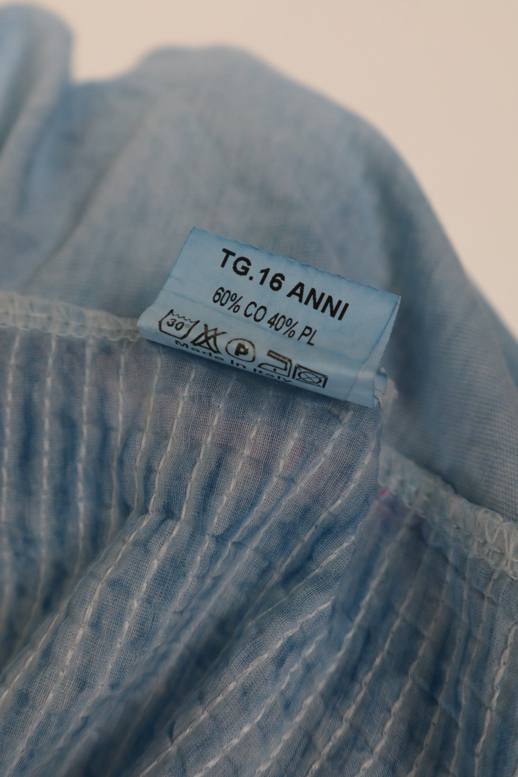 GAS MAGLIA DONNA TG. 16 ANNI WOMAN CASUAL VINTAGE T-SHIRT CANOTTA TOP COTONE