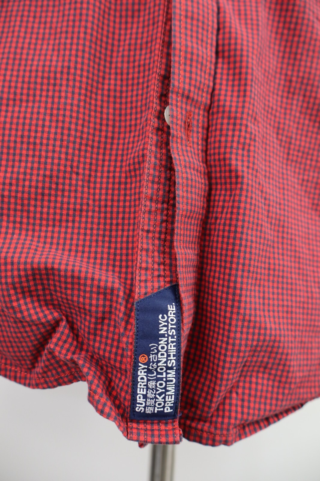SUPERDRY CAMICIA COTONE SHIRT UOMO Tg M MAN VINTAGE CASUAL COTTON