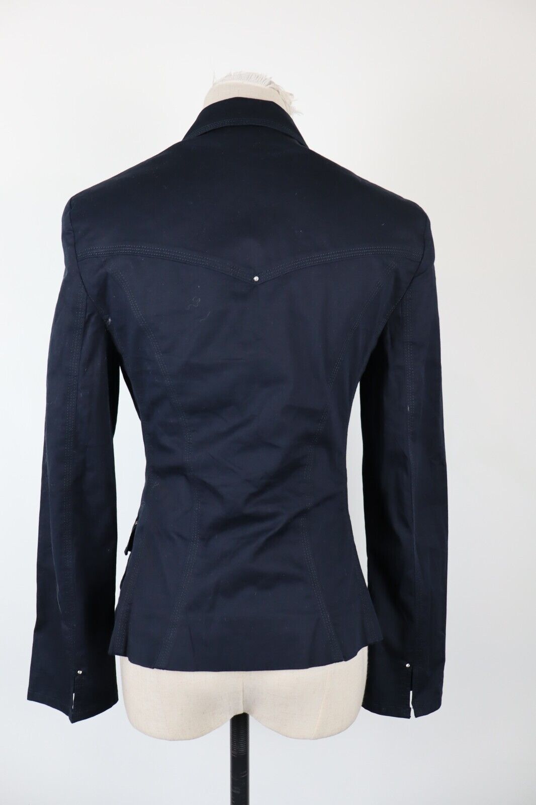 LUISA SPAGNOLI BLAZER GIACCA DONNA 44 WOMAN CASUAL VINTAGE JACKET COTONE COTTON