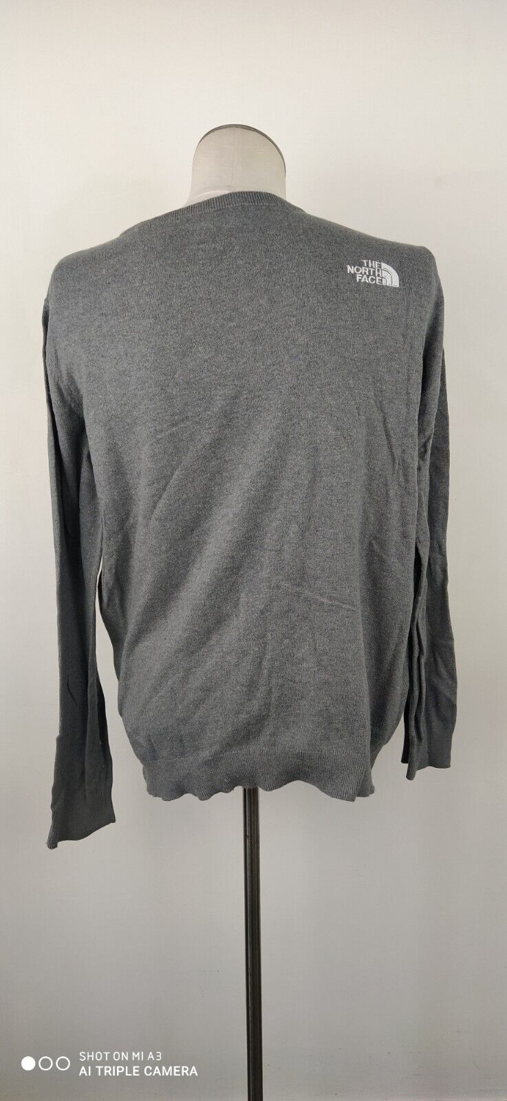 THE NORTH FACE MAGLIONE MAGLIA COTONE VINTAGE UOMO Tg. L SWEATER MAN CASUAL