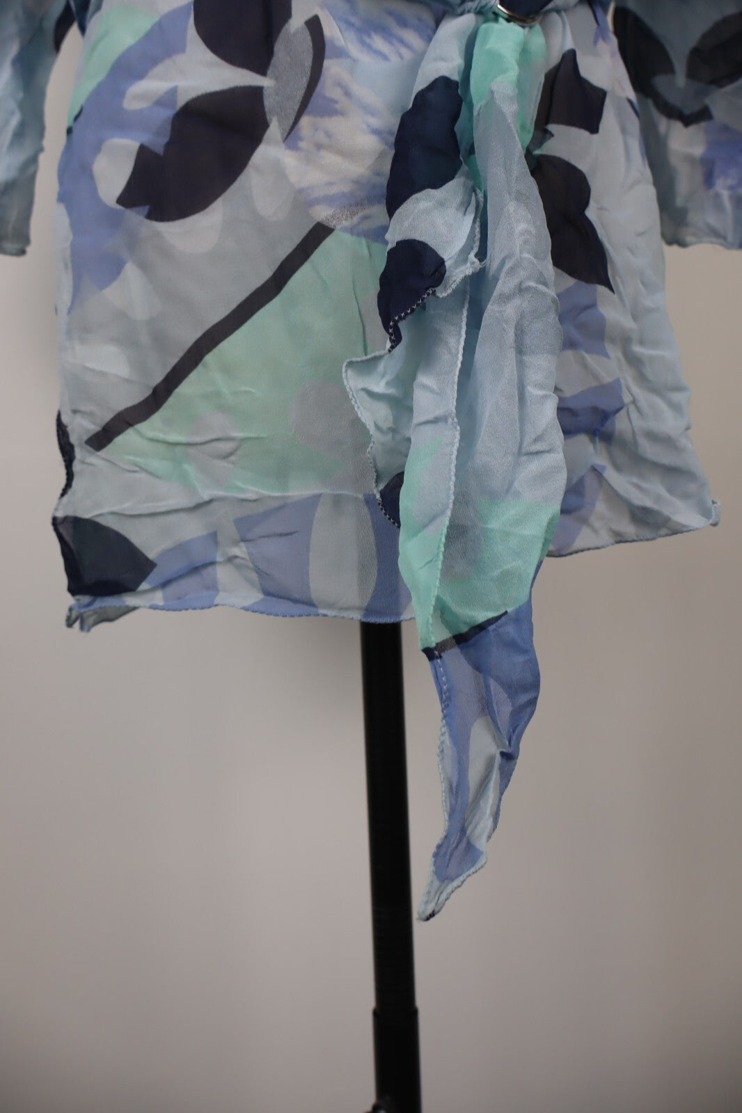 MARELLA MAGLIA DONNA TG. 48 WOMAN CASUAL VINTAGE T-SHIRT TOP SETA SILK CINTURA