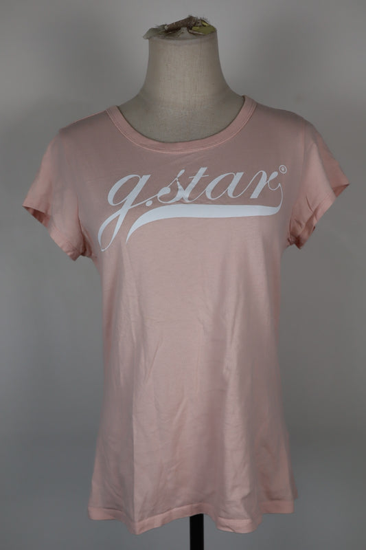 G-STAR RAW MAGLIA DONNA TG. S WOMAN CASUAL VINTAGE T-SHIRT MAGLIA COTONE