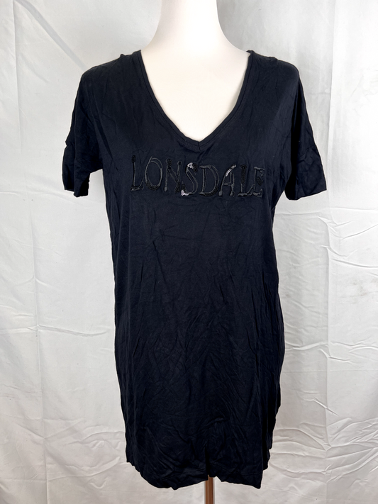 LONSDALE MAGLIA VESTITO DONNA TG. S WOMAN CASUAL VINTAGE DRESS CON TAG.