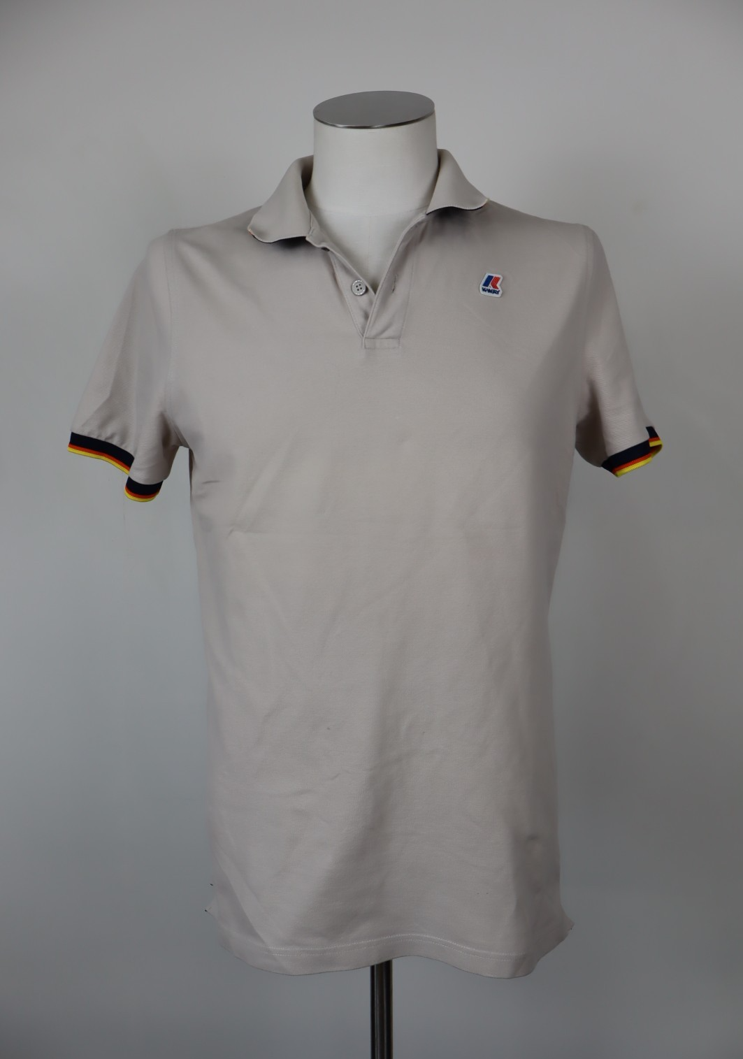 K-WAY MAGLIA POLO UOMO TG. L MAN SHIRT CASUAL VINTAGE CLASSICO VERSATILE