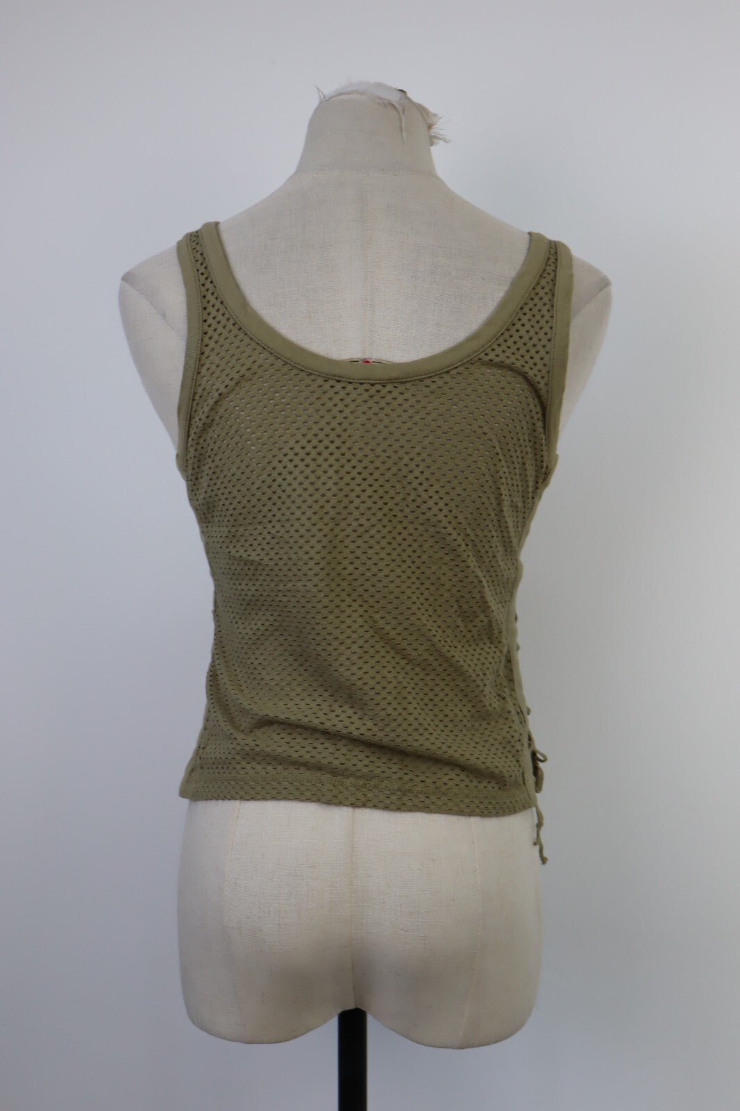 MAGLIA CROP TOP DONNA S WOMAN T-SHIRT STREETWEAR STAMPA LOGO GRUNGE Y2K 2000'S