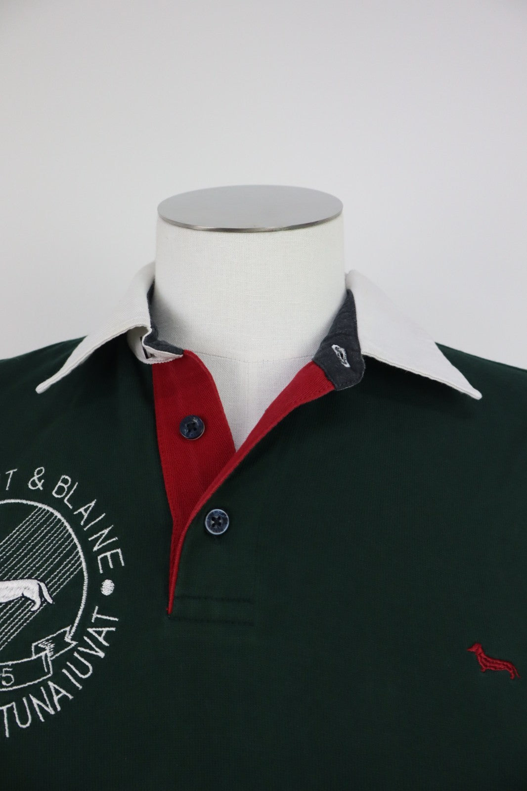HARMONT & BLAINE  MAGLIA POLO UOMO TG M MAN T-SHIRT CASUAL VINTAGE COTONE