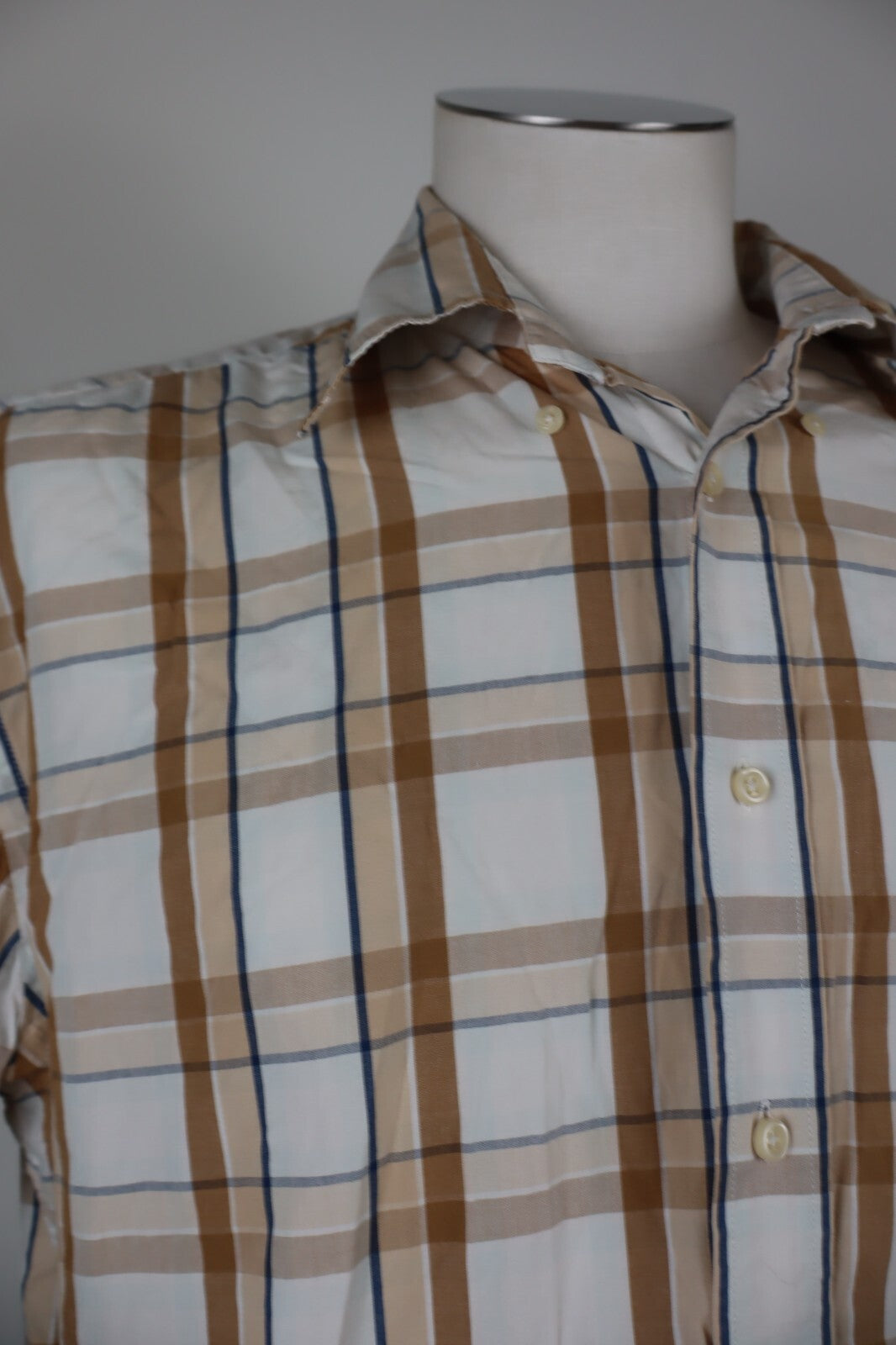 TOMMY HILFIGER CAMICIA UOMO COTONE TG. L MAN CASUAL VINTAGE COTTON SHIRT