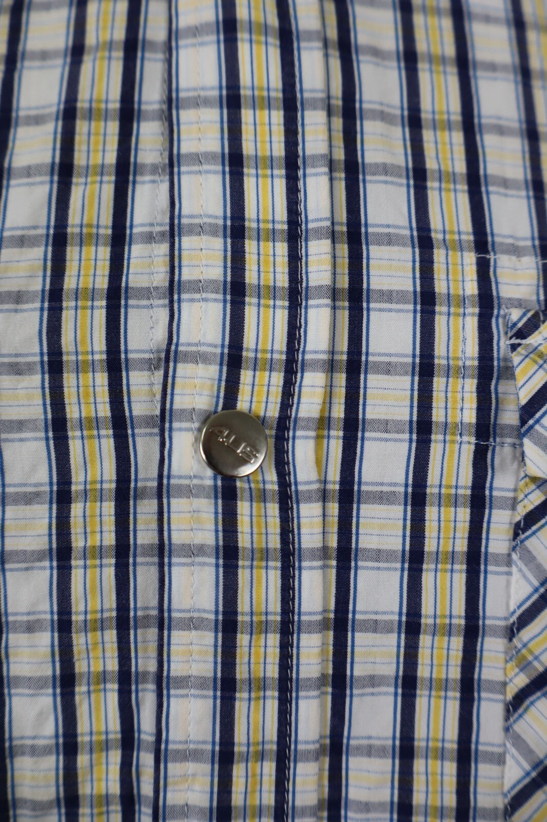 PACIOTTI 4US CAMICIA UOMO COTONE TG. 46 MAN CASUAL VINTAGE COTTON SHIRT