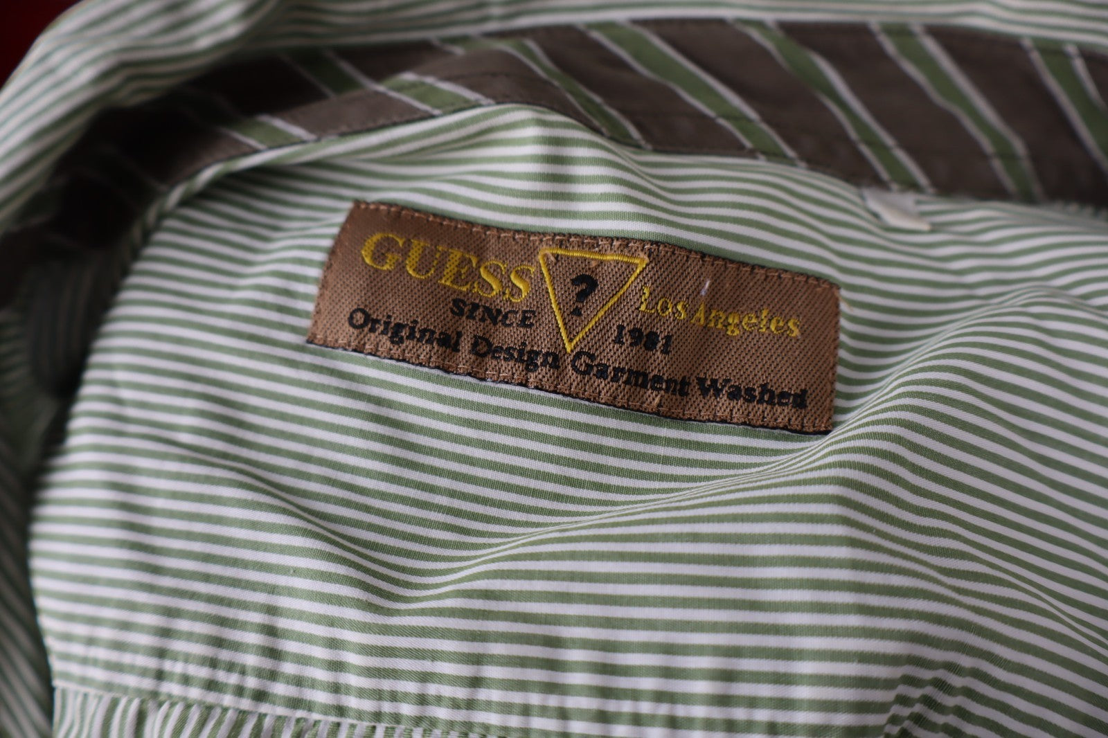 GUESS LOS ANGELES CAMICIA UOMO TG. M  MAN CASUAL VINTAGE SHIRT MAN COTONE COTTON