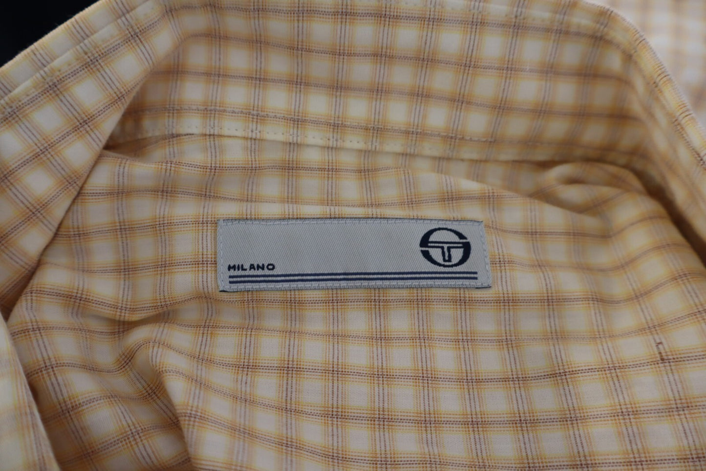 SERGIO TACCHINI CAMICIA UOMO COTONE TG. M MAN CASUAL VINTAGE SHIRT COTTON