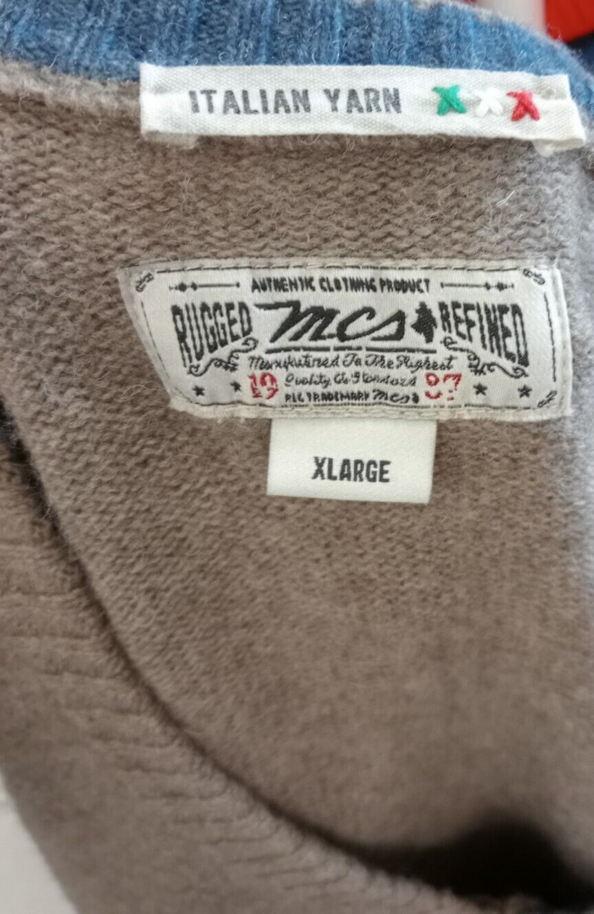 MARLBORO CLASSIC MAGLIONE LANA VINTAGE DONNA Tg. XL WOMAN SWEATER CASUAL ITALY