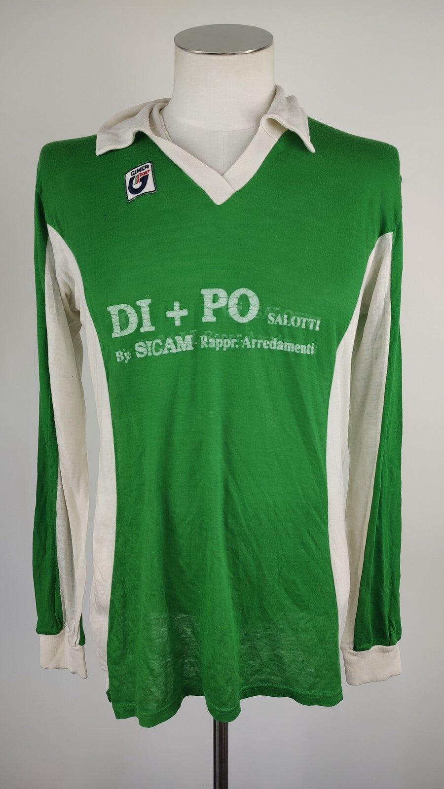 GIMER N. 2 MAGLIA CALCIO UOMO Tg M SOCCER TRIKOT MAN JERSEY ACRILICO