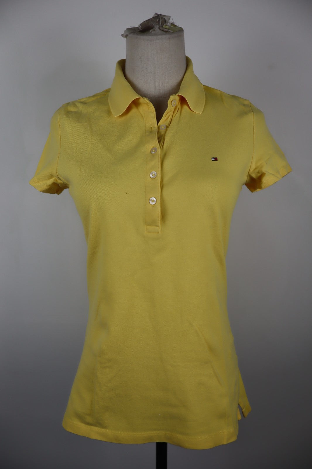 TOMMY HILFIGER MAGLIA POLO DONNA TG S WOMAN CASUAL VINTAGE TOP T-SHIRT COTONE