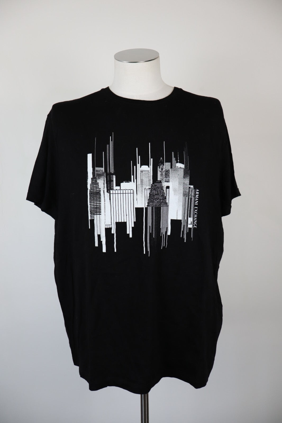 ARMANI EXCHANGE MAGLIA UOMO COTONE TG 2XL MAN COTTON T-SHIRT CASUAL VINTAGE
