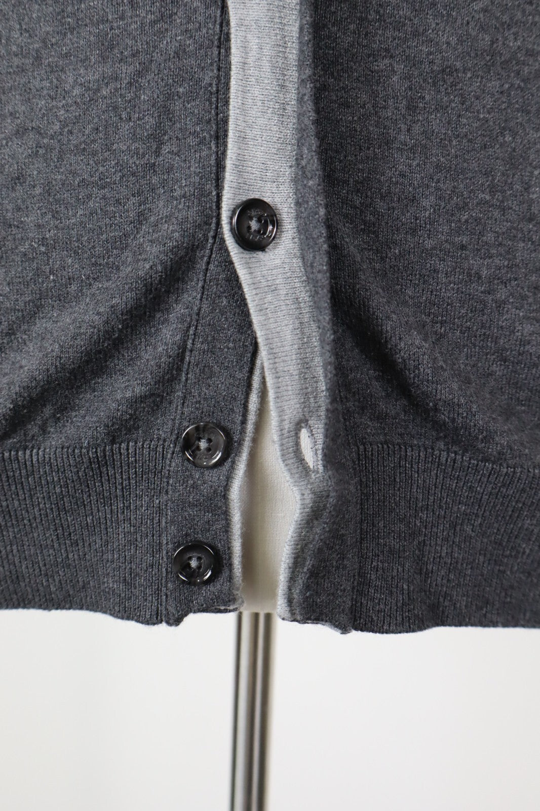 GAS MAGLIONE CARDIGAN COTONE VINTAGE UOMO Tg. S MAN CASHMERE SWEATER CASUAL