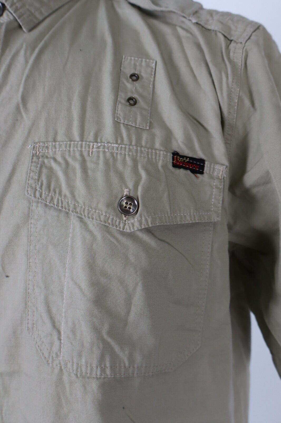 ROY ROGERS CAMICIA SHIRT UOMO Tg L MAN VINTAGE CASUAL COTONE