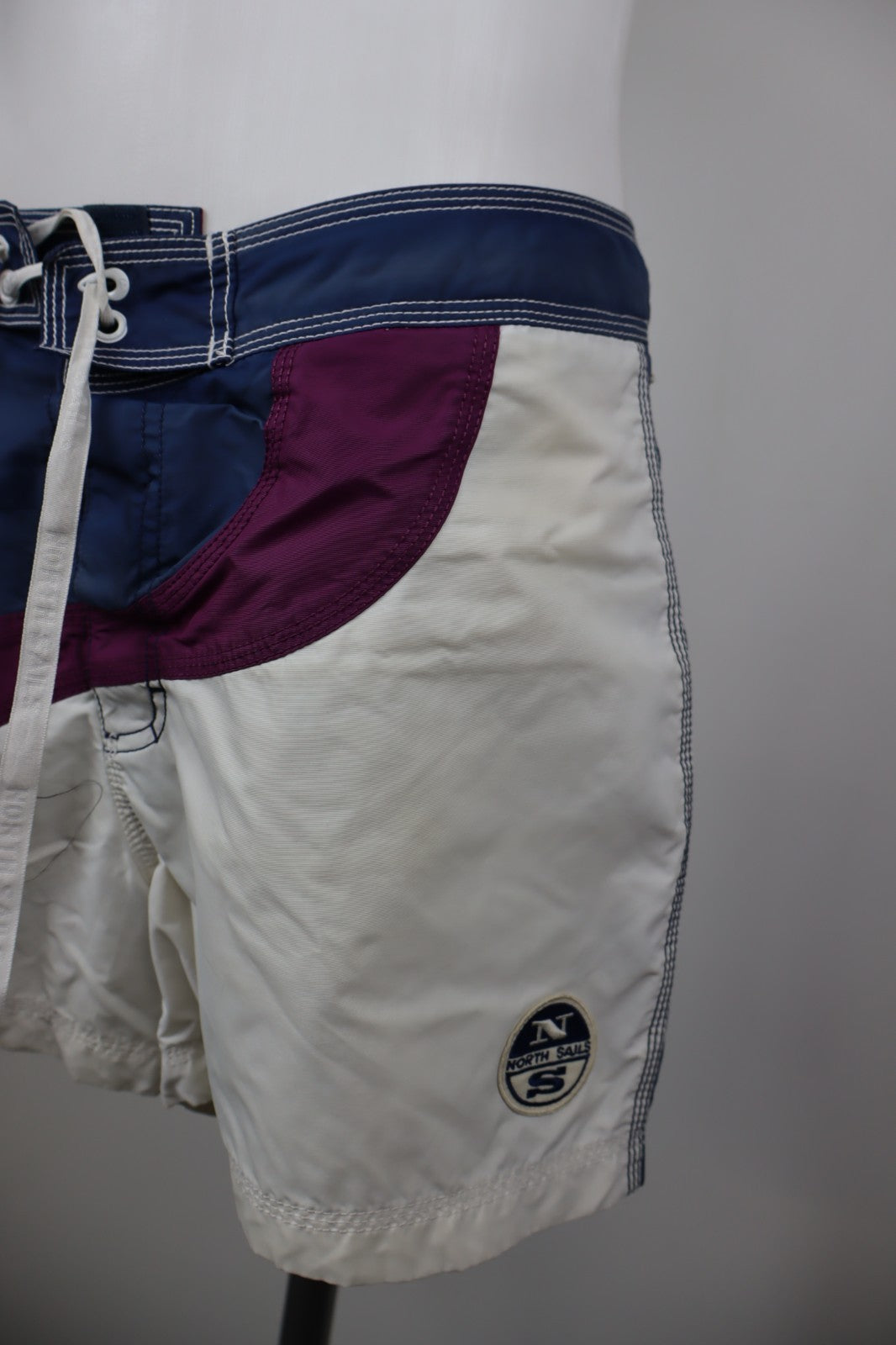 NORTH SAILS COSTUME PANTALONCINO MARE UOMO 31 MAN SWIMSUIT VINTAGE CASUAL LOGO
