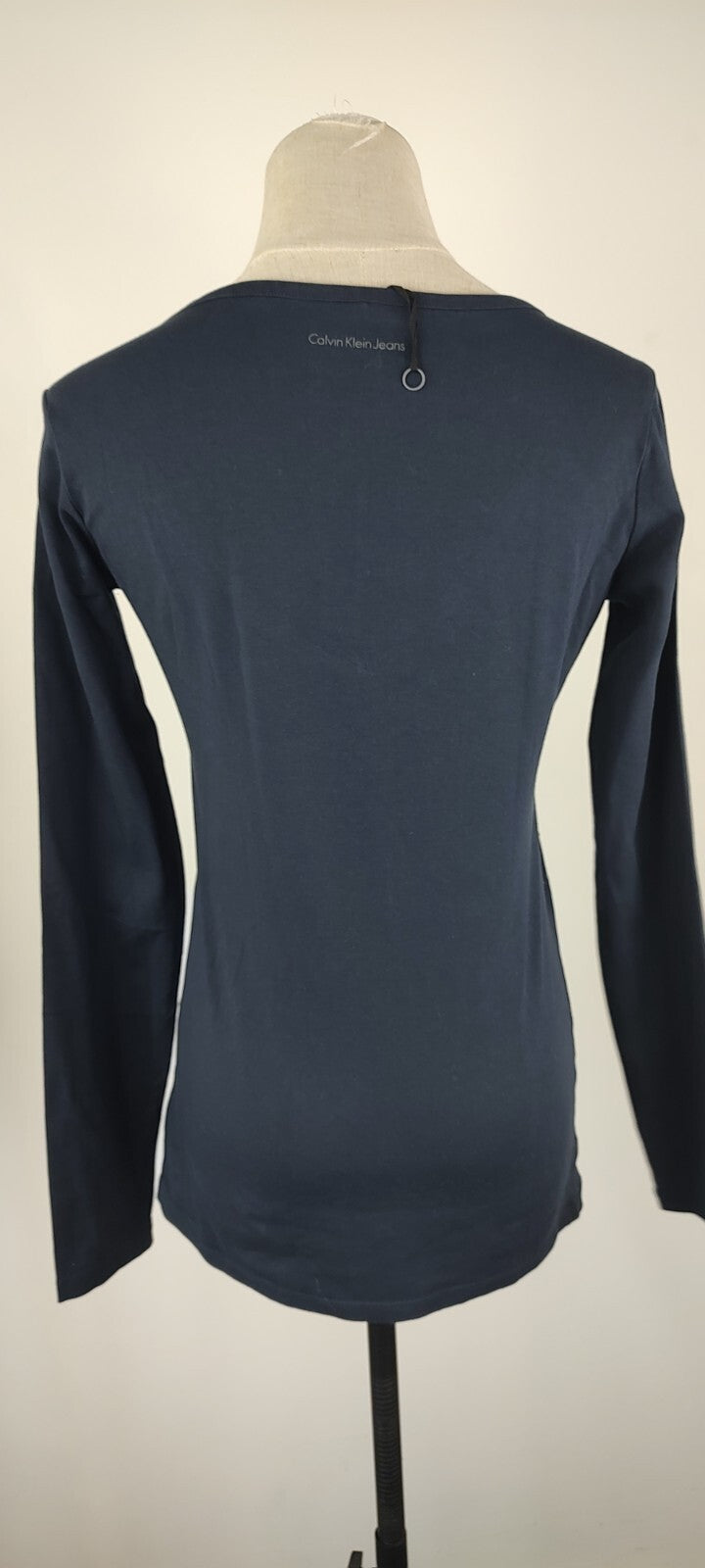 CALVIN KLEIN MAGLIA DONNA TG. M WOMAN CASUAL VINTAGE T-SHIRT COTONE