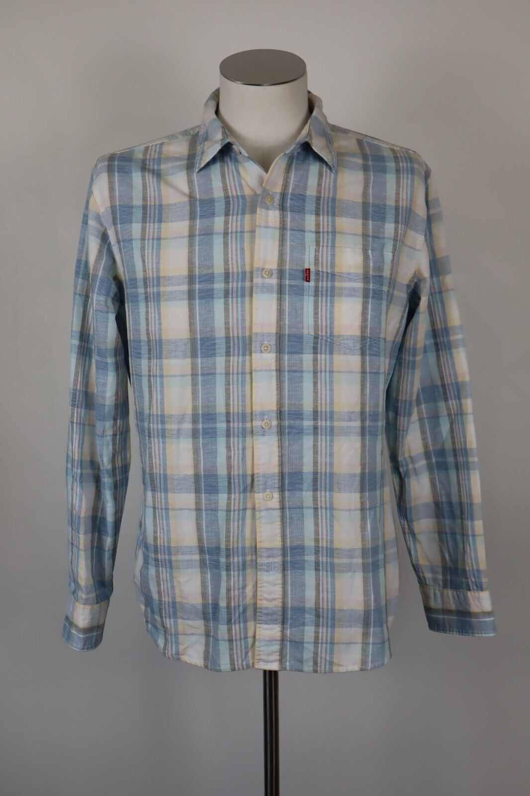 LEVI'S CAMICIA UOMO TG L MAN SHIRT CASUAL VINTAGE COTONE COTTON