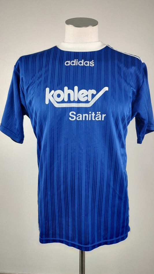 ADIDAS KOHLER N. 5 MAGLIA CALCIO UOMO Tg 16 SOCCER MAN JERSEY MADE IN UK