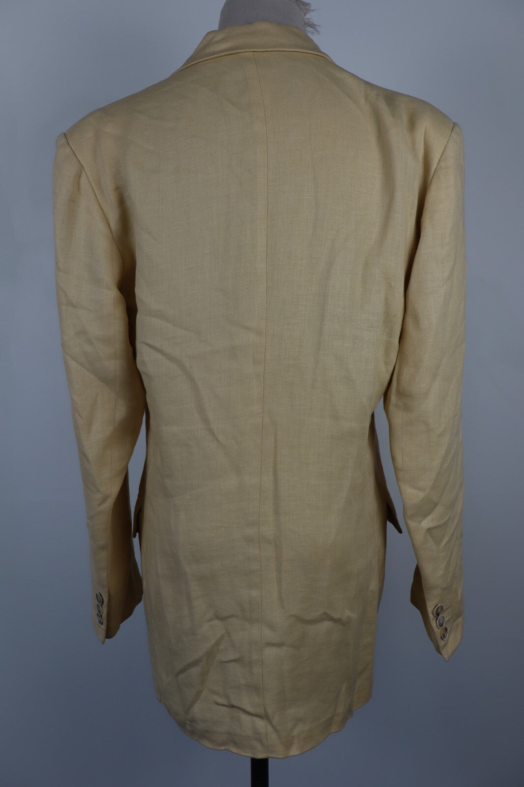 MAX MARA GIACCA BLAZER DONNA Tg 42 WOMAN VINTAGE JACKET LINO LINEN