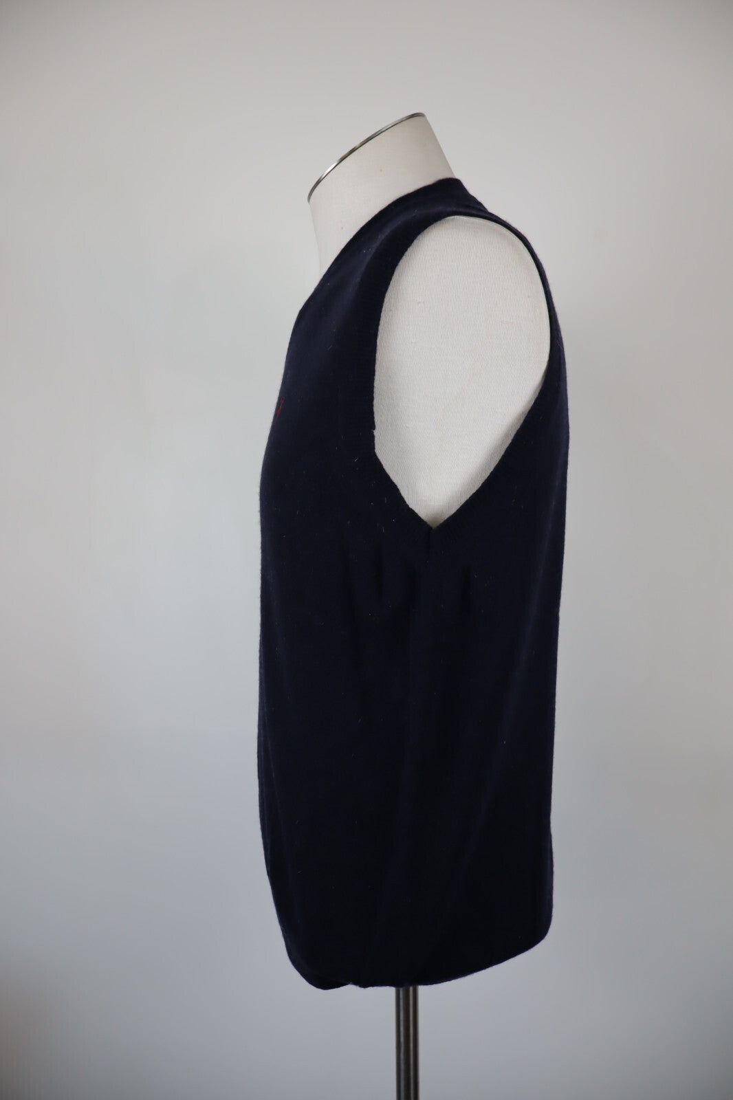 MARLBORO CLASSICS MAGLIONE SMANICATO LANA GILET UOMO Tg. L SWEATER MAN CASUAL