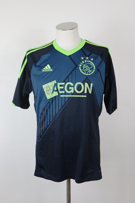ADIDAS AJAX MAGLIA CALCIO UOMO Tg S SOCCER T-SHIRT JERSEY TRIKOT VINTAGE 12/13
