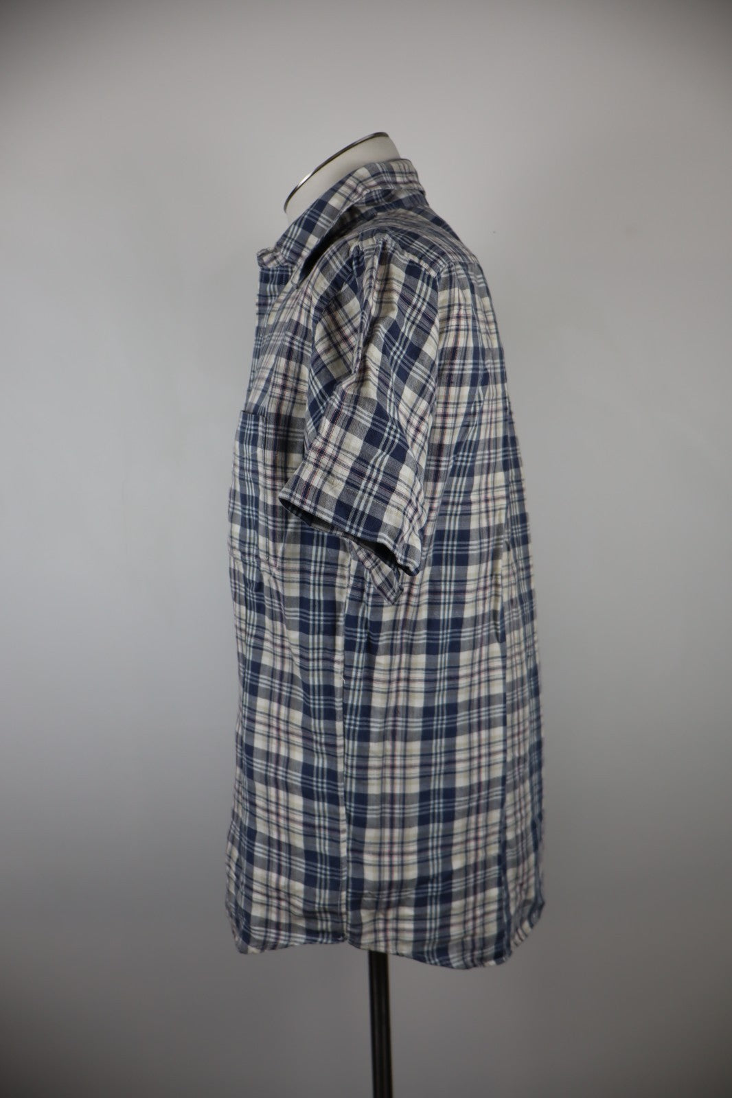 MURPHY & NYE CAMICIA UOMO TG. S MAN CASUAL VINTAGE SHIRT COTONE COTTON TASCA