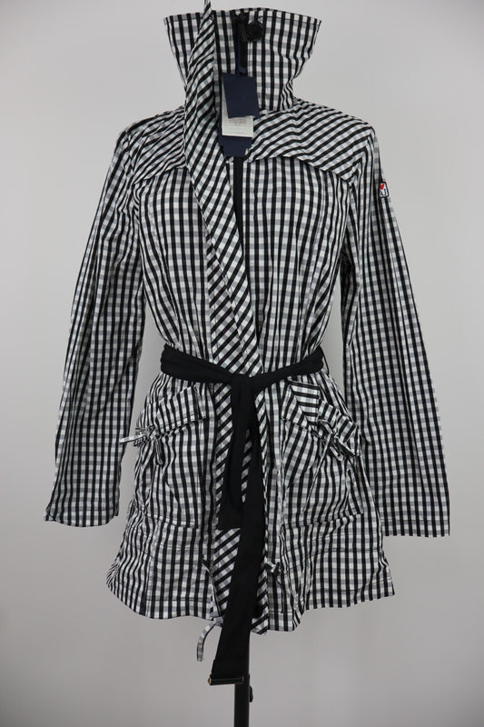 ARMANI JEANS TRENCH CAPPOTTO DONNA Tg 42 / 6 WOMAN COAT VINTAGE CON CARTELLINO