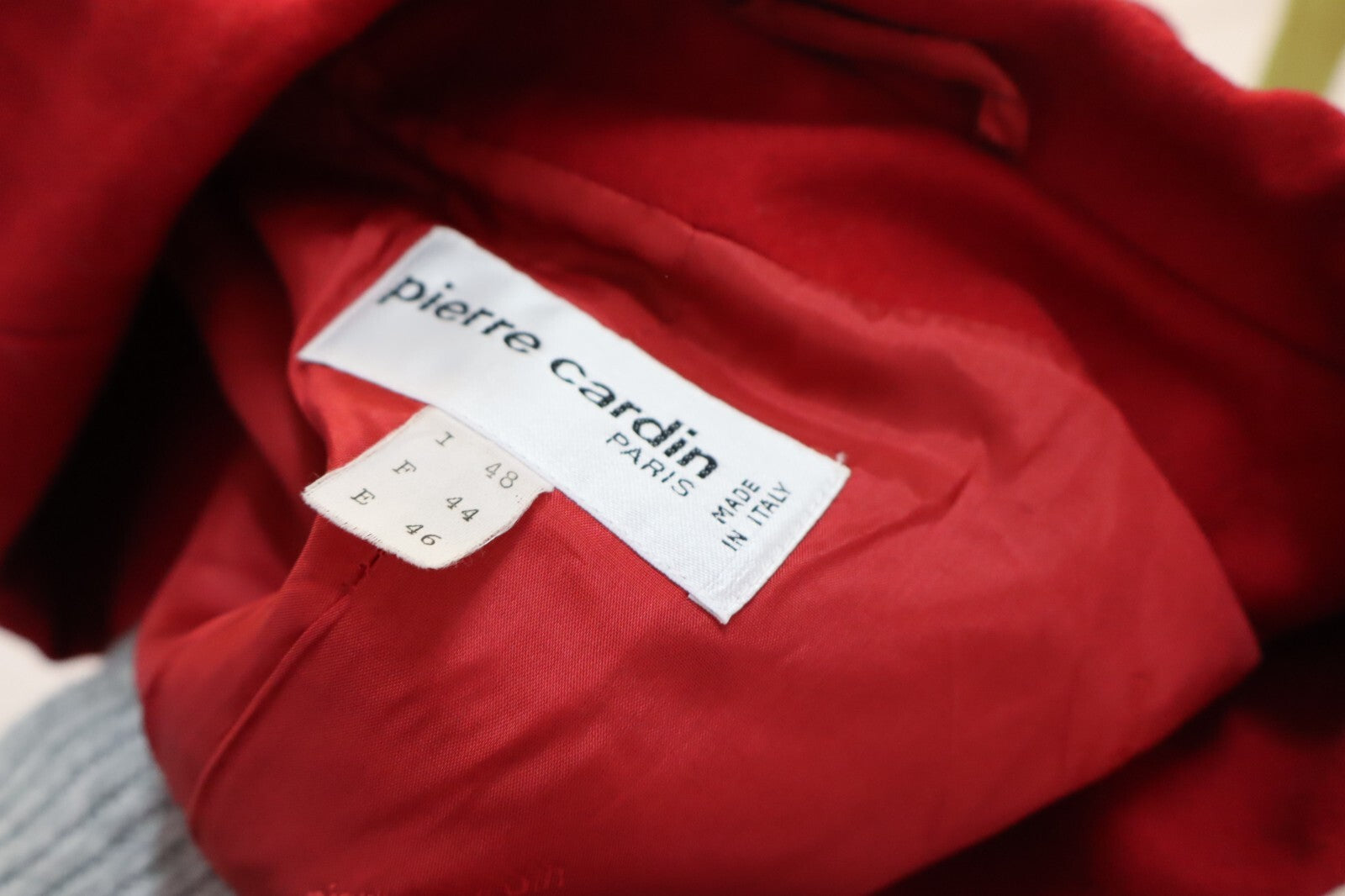 PIERRE CARDIN GIACCA BLAZER DONNA Tg 48 LANA WOOL WOMAN VINTAGE JACKET CASUAL